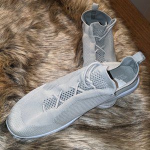 Lightly Worn Grey Sneakers